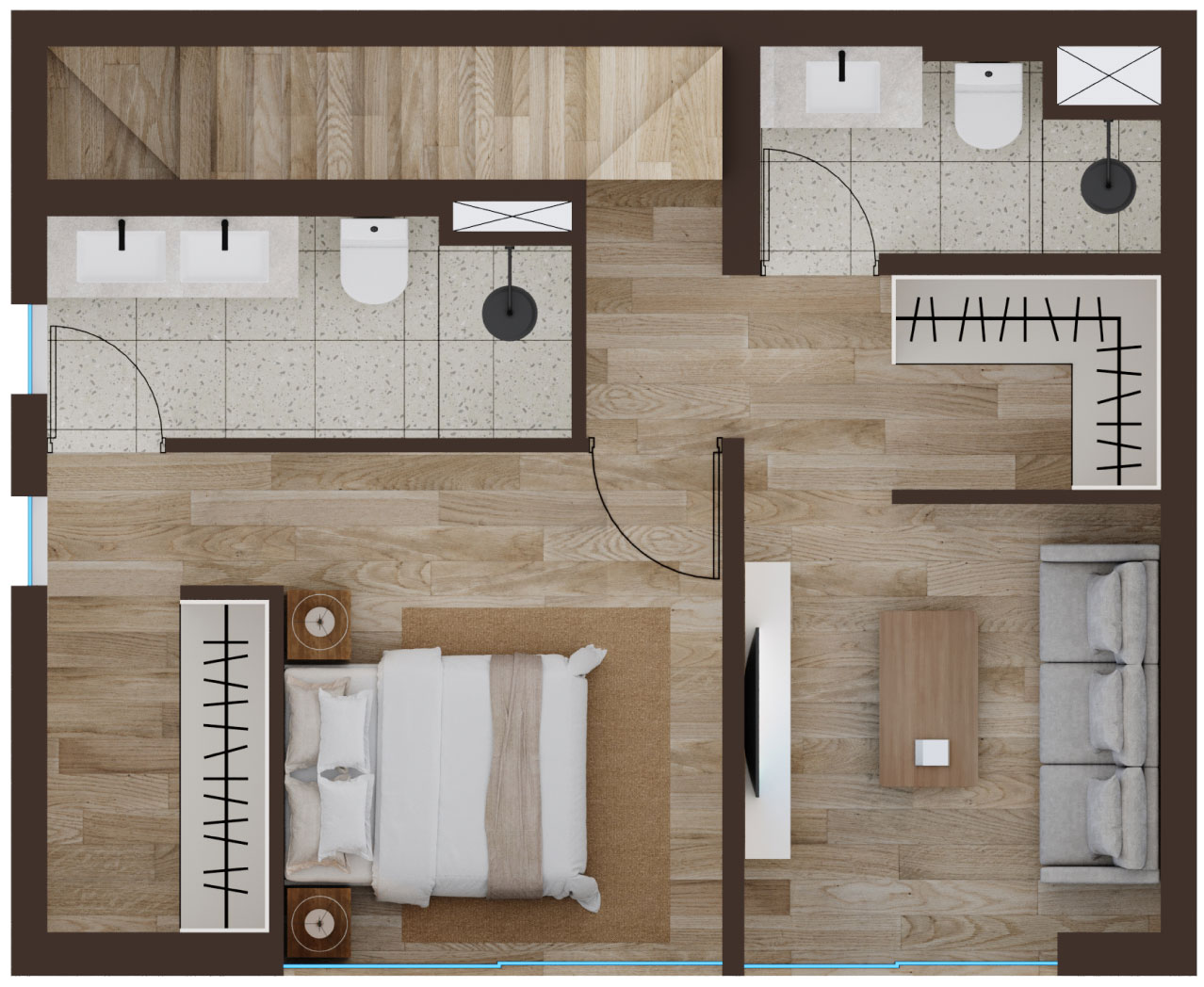 Plano Planta 2 Duplex 303