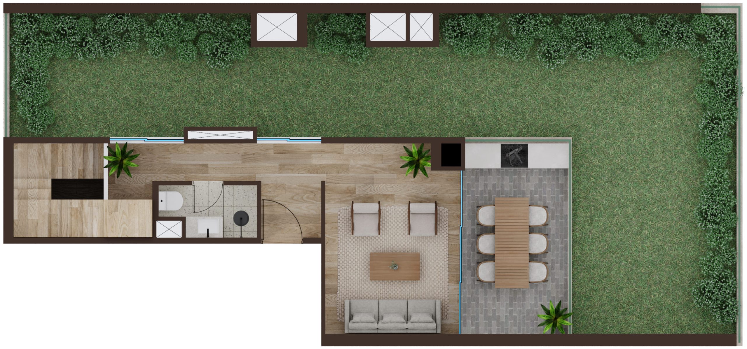 Plano Planta 2 Penthouse 602