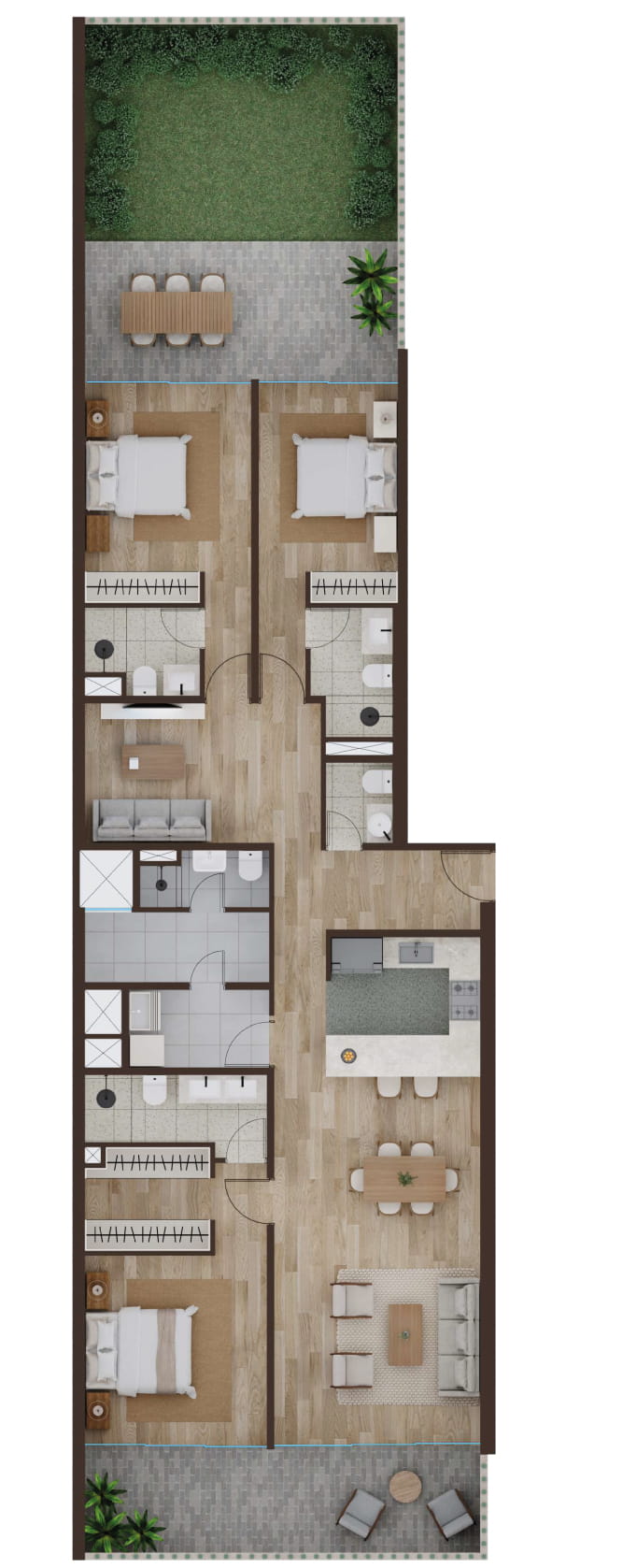 Plano Planta 1 Flat 101