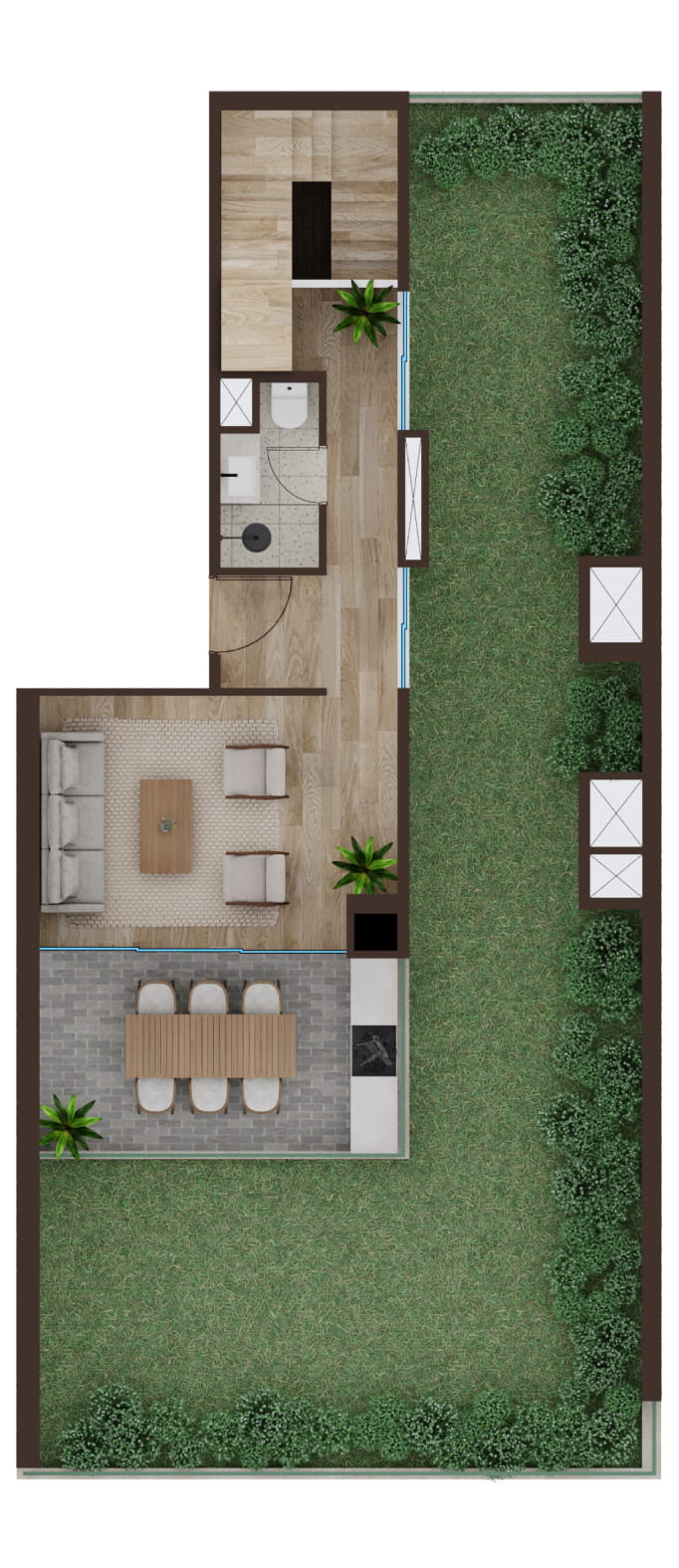 Plano Planta 2 Penthouse 602